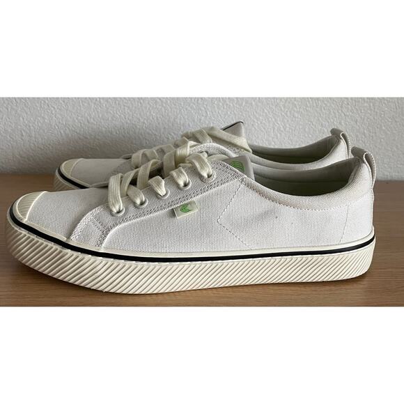 Cariuma off White Canvas Striped Sneakers oca low - Picture 6 of 12